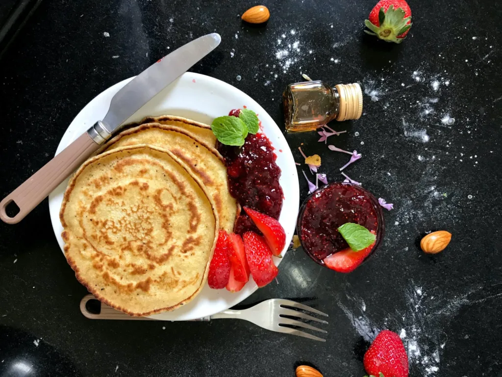 Eiwitpannenkoeken met banaan